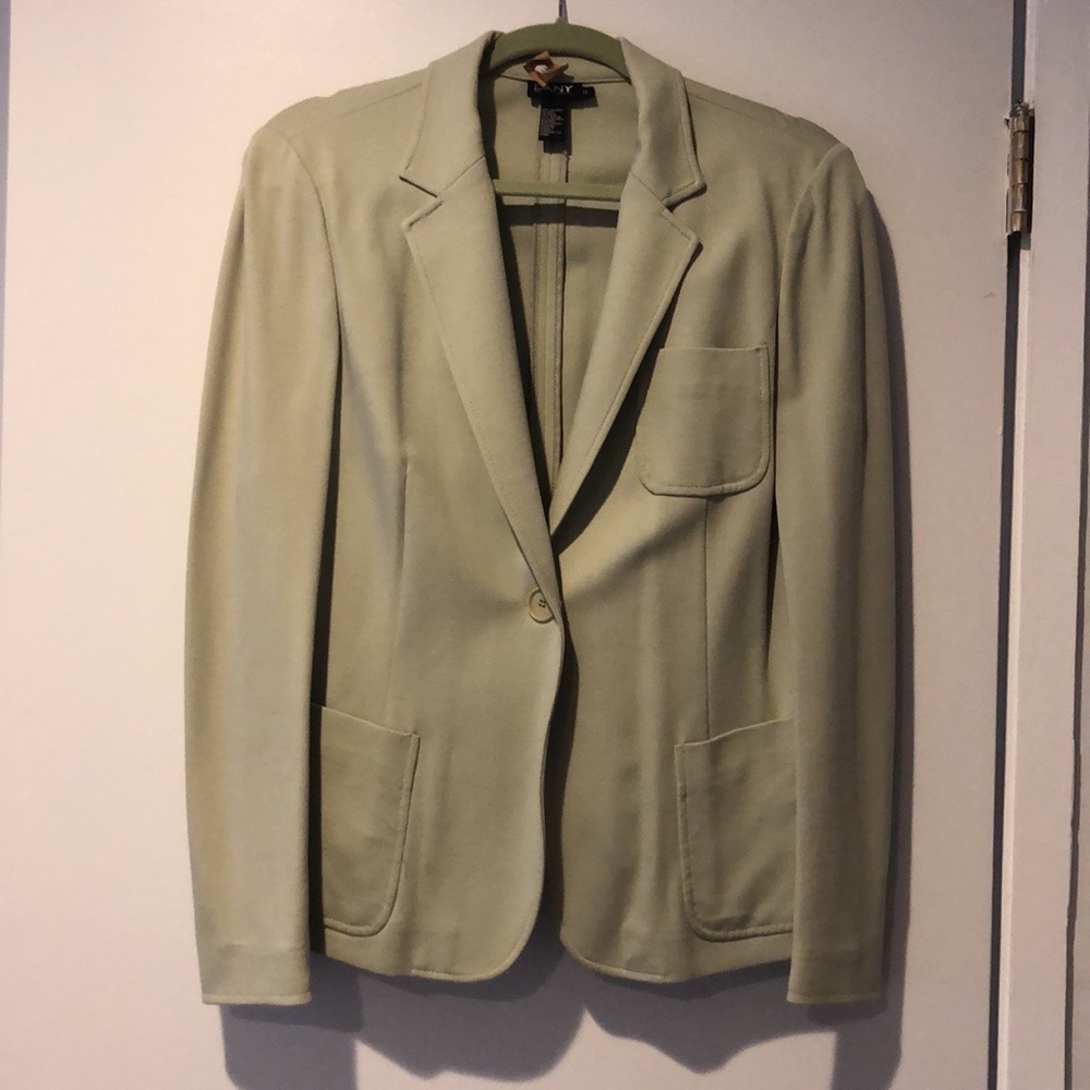 DKNY FITTED KNIT JACKET